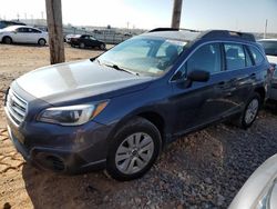 Subaru salvage cars for sale: 2017 Subaru Outback 2.5I