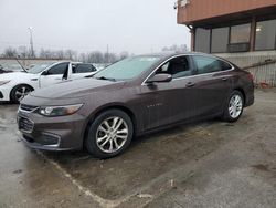 Chevrolet Malibu salvage cars for sale: 2016 Chevrolet Malibu LT