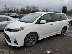 Toyota Sienna se salvage cars for sale: 2019 Toyota Sienna SE