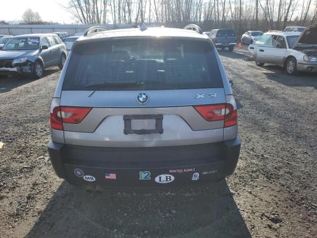 2005 BMW X3 2.5I