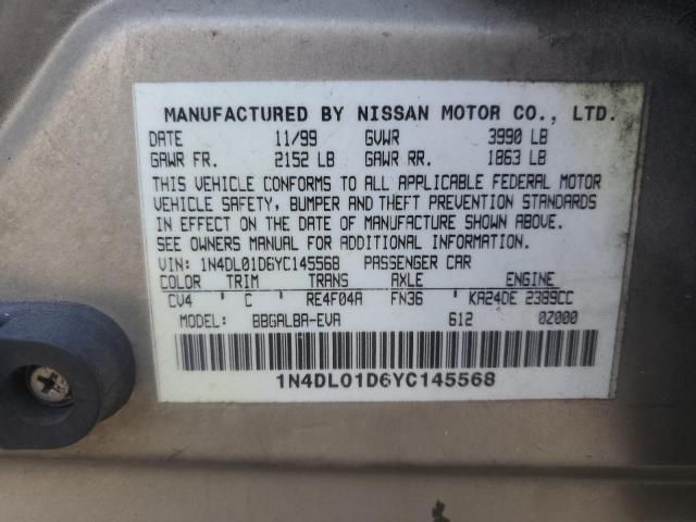 2000 Nissan Altima XE