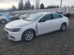 Chevrolet Malibu salvage cars for sale: 2016 Chevrolet Malibu LS