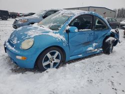 Volkswagen Vehiculos salvage en venta: 2004 Volkswagen New Beetle Satellite Blue GLS