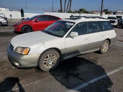 Subaru Legacy salvage cars for sale: 2000 Subaru Legacy Outback Limited