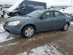 Pontiac salvage cars for sale: 2008 Pontiac G6 Value Leader