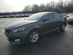 KIA Optima salvage cars for sale: 2015 KIA Optima LX