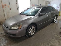 Honda Accord ex salvage cars for sale: 2006 Honda Accord EX