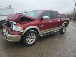 Dodge 1500 salvage cars for sale: 2013 Dodge RAM 1500 Longhorn