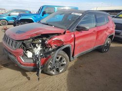 Jeep Compass salvage cars for sale: 2018 Jeep Compass Trailhawk