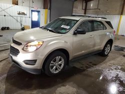 Chevrolet Equinox salvage cars for sale: 2016 Chevrolet Equinox LS