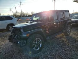 Jeep Wrangler salvage cars for sale: 2019 Jeep Wrangler Unlimited Sahara