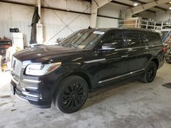 Lincoln Navigator salvage cars for sale: 2018 Lincoln Navigator L Select