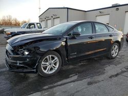 Salvage cars for sale from Copart Rogersville, MO: 2018 Ford Fusion SE Hybrid