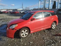 Toyota Corolla salvage cars for sale: 2005 Toyota Corolla Matrix Base