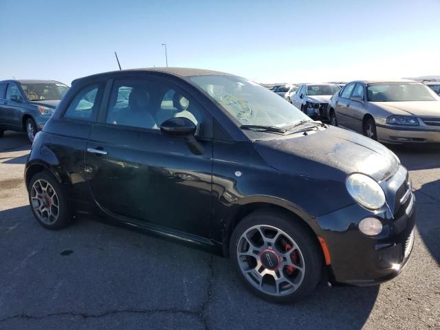 2012 Fiat 500 Sport