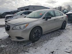 Subaru Vehiculos salvage en venta: 2015 Subaru Legacy 2.5I