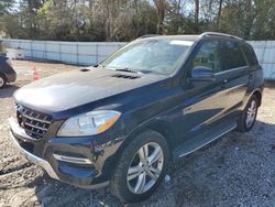 Mercedes-Benz salvage cars for sale: 2014 Mercedes-Benz ML 350 4matic