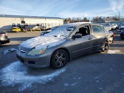 Honda Accord salvage cars for sale: 2006 Honda Accord EX