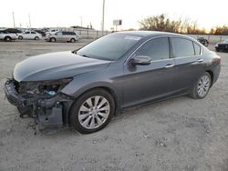 Honda Accord salvage cars for sale: 2013 Honda Accord EX