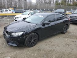 Honda salvage cars for sale: 2017 Honda Civic EX