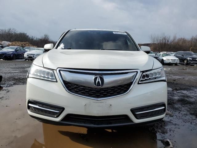 2016 Acura MDX Technology