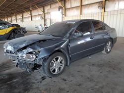 Honda Accord salvage cars for sale: 2007 Honda Accord SE