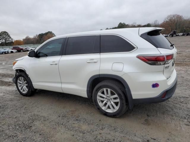 2016 Toyota Highlander LE