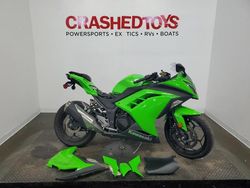 Kawasaki ex300 b salvage cars for sale: 2015 Kawasaki EX300 B