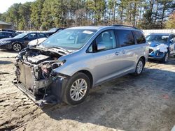 Toyota Sienna xle salvage cars for sale: 2014 Toyota Sienna XLE