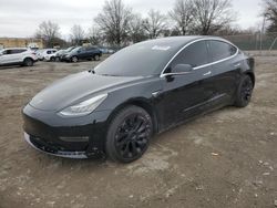 Tesla Model 3 salvage cars for sale: 2018 Tesla Model 3