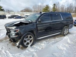 Chevrolet Suburban salvage cars for sale: 2017 Chevrolet Suburban K1500 LT