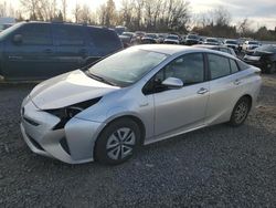 Salvage cars for sale from Copart Portland, OR: 2018 Toyota Prius