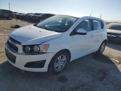 Chevrolet Sonic salvage cars for sale: 2013 Chevrolet Sonic LT