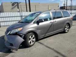 Toyota Sienna le salvage cars for sale: 2017 Toyota Sienna LE