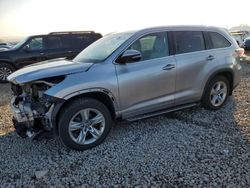 Toyota Highlander salvage cars for sale: 2016 Toyota Highlander Limited