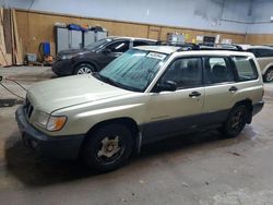 Subaru salvage cars for sale: 2002 Subaru Forester L