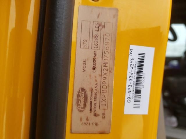 2021 Peterbilt 579