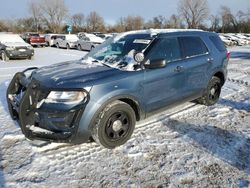 Ford Explorer salvage cars for sale: 2017 Ford Explorer Police Interceptor