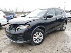 Salvage cars for sale from Copart Leroy, NY: 2015 Nissan Rogue S