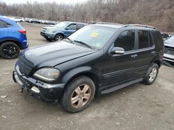 Mercedes-Benz m-Class salvage cars for sale: 2005 Mercedes-Benz ML 350