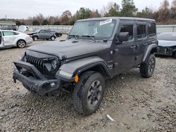 Jeep Wrangler salvage cars for sale: 2019 Jeep Wrangler Unlimited Sahara