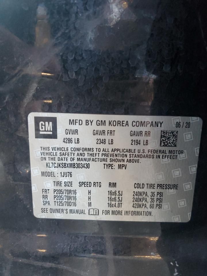 2021 Chevrolet Trax ls