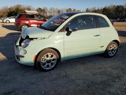 Fiat salvage cars for sale: 2017 Fiat 500 Lounge