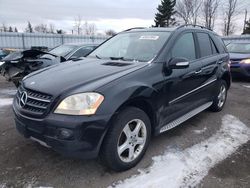 Mercedes-Benz salvage cars for sale: 2008 Mercedes-Benz ML 320 CDI