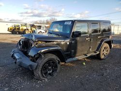 Jeep Wrangler salvage cars for sale: 2014 Jeep Wrangler Unlimited Sahara