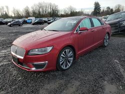 Lincoln salvage cars for sale: 2017 Lincoln MKZ Hybrid Reserve