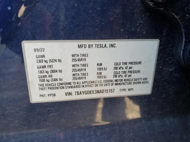 2022 Tesla Model Y