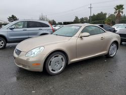 Lexus sc430 salvage cars for sale: 2004 Lexus SC 430