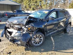 Jeep salvage cars for sale: 2019 Jeep Cherokee Latitude Plus