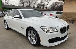 BMW salvage cars for sale: 2014 BMW 750 XI